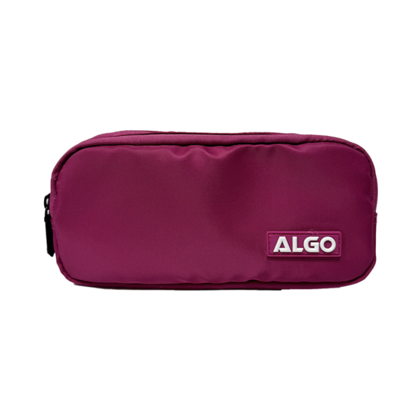 Trousse scolaire au Maroc de meilleure qualité : Trousse Satin 2 compartiments Purple Algo